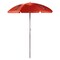 Picnic Time Family Of Brands NCAA Texas Tech Red Raiders Outdoor Canopy Sunshade Beach Umbrella 5.5' - Red 822-00-100-574-0 - alternate 1