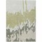 Homeroots 9' X 12' Sage And Ivory Abstract Washable Indoor Outdoor Area Rug 613606 - alternate 5