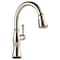 Delta Cassidy: Touch2O Technology Kitchen Faucet with Touchless Technology 9197TL-PN-PR-DST - alternate 1