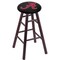Holland Bar Stool Co Oak Counter Stool, Dark Cherry Finish, Alabama Seat RC24OSDC - alternate 1