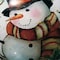 Homeroots Winter Wreath Forest Snowman Hand Painted Mouth Blown Glass Ornament 477546 - alternate 5