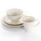 Gibson Elite Golden Halo 16 Piece Stoneware Dinnerware Set 127004.16 - alternate 5