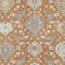 Homeroots 9' X 12' Copper Ivory And Gray Damask Washable Indoor Outdoor Area Rug 599410 - alternate 7