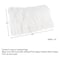 Lavish Home 12x20 Plush Lumbar Faux Fur Pillows 2-Pack Decorative Pillow Insert and Shag Cover Set, White SH-BUND163 - alternate 5
