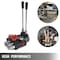 Vevor 2 Spool Hydraulic Joystick Control Valve 11gpm, Double Acting Cylinder Spool Bsp P40 - alternate 6