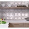 Apollo Tile Gray 12x12 Thassos, Bianco Carrara Marble Polished Floor and Wall Mosaic Tile 5.17 sqft/case, 5PK APLDC88S10A - alternate 9