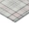 Homeroots 8' Pink And Gray Round Plaid Washable Indoor Outdoor Area Rug 601352 - alternate 8
