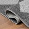 Jonathan Y Draper Classic Geometric Diamond Pattern Dark Gray/Light Gray 4 ft. x 6 ft. Area Rug ATH100C-4 - alternate 5