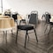 Flash Furniture HERCULES Trapezoidal Back Stacking Banquet Chair w/Black Fabric and 2.5in. Thick Seat, Black, 4PK 4-FD-BHF-1-BK-BK-GG - alternate 5