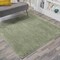Jonathan Y Haze Solid Low-Pile Green 7 ft Square Area Rug SEU100O-7SQ - alternate 1