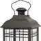 Homeroots Set of Three Black Distressed Geometric Glass And Metal Floor Lantern Candle Holders, 3PK 517567 - alternate 5