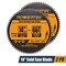 Powertec 14in Cold Saw Blade, 1in Arbor, 66T TCG Cemented Carbide Teeth - 1600 Max RPM, 2PK 14014-P2 - alternate 1