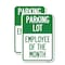 Signmission Employee of the Month 2, 18'' X 24'' 2 Signs, Heavy Gauge Aluminum, 2PK A-1824-2PACK-24105 - alternate 1