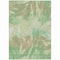 Homeroots 9' X 12' Green And Ivory Abstract Washable Indoor Outdoor Area Rug 631345 - alternate 7
