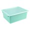 Storex Deep Storage Tray with Lid, Teal 62549U05C - alternate 1