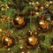 Kings County 4Pcs Christmas Ornaments Set 3in Brass Shatterproof Ornaments for Tree, Wreath GW83T01-01 - alternate 9