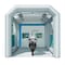 Wrightmaster 12.5 ft. x 11.2 ft. x 11.2 ft. Inflatable Paint Booth with 370W and 550W Blowers, Air Filter System ZR-PQZP-3.8X3.5X3.5M-N - alternate 1