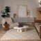 Homeroots 5' X 8' Cream and Brown Geometric Distressed Indoor Outdoor Area Rug 559050 - alternate 8