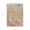Homeroots 5' X 8' Copper And Beige Abstract Washable Indoor Outdoor Area Rug 605543 - alternate 5