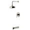 Kingston Brass Single-Handle Pressure Balanced Tub and Shower Faucet, Polished Nickel KB6336DL - alternate 1
