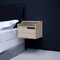 Homeroots 13" Gray Wood One Drawer Floating Nightstand 546199 - alternate 11
