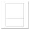 Printworks Professional Perforated Paper, 92 Bright, Perforated 3.63 from Bottom, 24 lb Bond Weight, 8.5 x 11, White, 2500PK 04134 - alternate 2