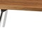 Homeroots 16" X 25" Brown Teak Rectangular Shower Bench 549378 - alternate 5