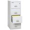 Fireking 4 Drawer, 1 Hr Fire & impact rated, 25" depth Legal Arctic White 4-2125-CAW - alternate 4