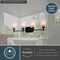 Vaxcel Laurelhurst 4-Light Vanity Light, Matte Black, White Marble Glass, 29.25-In. Wide W0579 - alternate 9