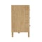 Manhattan Comfort Solara 68 in Solid Wood Dresser in Natural Oak (6-Drawer) DR1789-1 - alternate 9