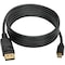 Tripp Lite MINI DISPLAYPORT TO DISPLAYPORT CABLE M/M, 4K X 2K 4096 X 2160  60HZ, BLACK, 6 P583-006-BK - alternate 5