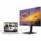 Planar PZN3210U 32in monitor, black 4k UHD Docking IPS LED LCD, USB Type-C, HDMI, DP, USB hub, KVM,  998-2549-00 - alternate 5