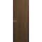 Sartodoors Invisible Solid Hidden Door with Handle, Planum 0010 Walnut with Silver Hidden Frame 28" x 84" Left PLANUM0010HF-SPW47-28 x 84-LH-I - alternate 1