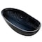 Anzzi Kelut Series 32in W x 68in D x 28in H Full Black Freestanding Bathtub MN516BK_BK - alternate 9