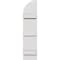 Ekena Millwork Rustic 4 Board Joined Board-n-Batten Faux Wood Shutters w/Quarter Round Arch Top, 21 1/2W x 70H, PR FBJ06Q21X070RUF - alternate 11