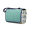 Picnic Time Family Of Brands Blanket Tote Outdoor Picnic Blanket, St. Tropez Collection - Sky Blue with Multi Stripe Pattern 820-00-991-000-0 - alternate 6