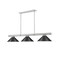 Z-Lite Vanguard Brushed Nickel 3 Light Billiard 3050-3BN-MB15 - alternate 1