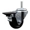 Service Caster 3 Inch Soft Rubber Wheel Swivel 34 Inch Threaded Stem Caster with Brake SCC SCC-TS20S314-SRS-PLB-34212 - alternate 1