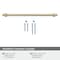 Amerock Winsome 12-5/8 inch 320mm Center-to-Center Golden Champagne Cabinet Pull BP36773BBZ - alternate 3