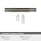 Amerock Bronx 3 in & 3-3/4 in 76mm & 96 mm Center-to-Center Gunmetal Cabinet Pull BP36557GM - alternate 5