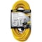 Powerzone SJTW Extension Cord, 12 AWG, Outdoor, 12/3, 1 Outlets, Yellow, 50 ft OR500830 - alternate 1