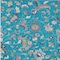 Homeroots 10' X 14' Teal Blue Ivory And Pink Floral Washable Indoor Outdoor Area Rug 597853 - alternate 6