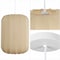 Jonathan Y Aurelia 13.75" 1-Light Scandinavian Japandi Adjustable Lantern Metal w/Ribbed Cocoon Capsule Shade L JYL4207A - alternate 7