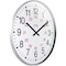 Infinity Instruments Profuse 24-Hour ITC Business Wall Clock, Silver, 19 in 14246SV-3657 - alternate 5