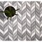 Apollo Tile Gray White 11.6 in x 12.1 in Recycled Glass Glossy Floor and Wall Mosaic Tile 9.75 sqft/case, 10PK APLVRE8815A - alternate 6