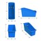 Storex Large Book Bin v2, Blue, 6PK 71222U06C - alternate 6