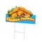 Signmission Chicken Tenders Yard Sign & Stake outdoor plastic coroplast window, C-DC-1824-Chicken Tenders C-DC-1824-Chicken Tenders - alternate 1