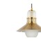 Jonathan Y Colin 9.75" Adjustable Iron/Glass Retro Hurricane LED Pendant, Brass Gold JYL6120A - alternate 12