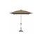 Treasure Garden 7.5 ft Square Patio Umbella, aluminum, fiberglass ribs, outdoor, Taupe UM847SQ-SS 5461 Taupe - alternate 1