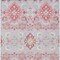 Homeroots 8' X 10' Blush Sky Blue And Brown Oriental Washable Indoor Outdoor Area Rug 597671 - alternate 9